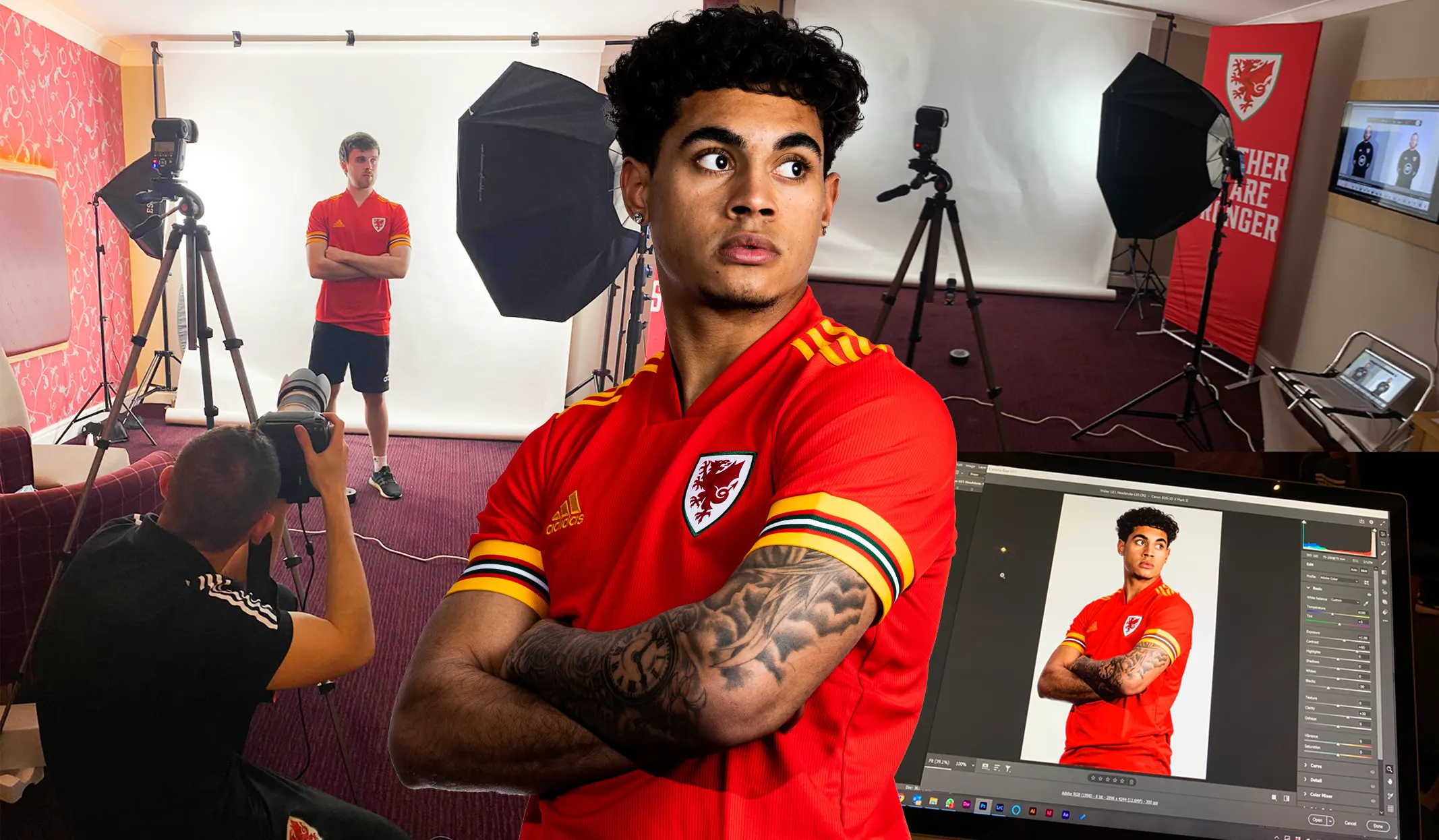 A new batch of promotional headshots for Wales U21